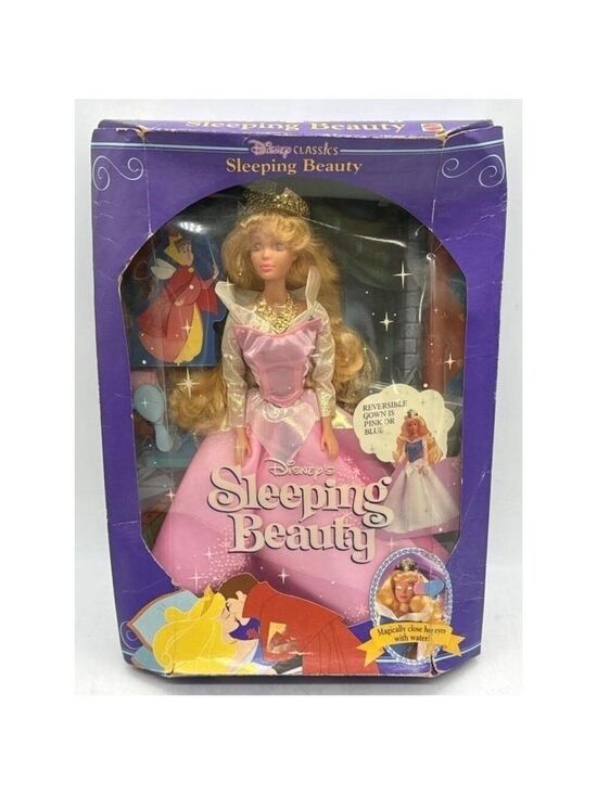 Mattel Other - Barbie Vtg. 91’ Disney Sleeping Beauty Doll w/ Reversible Gown & Magical Eyes